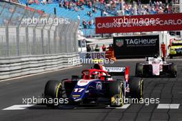 Free Practice, Santino Ferrucci (USA) Trident 24.05.2018. FIA Formula 2 Championship, Rd 4, Monte Carlo, Monaco, Thursday.