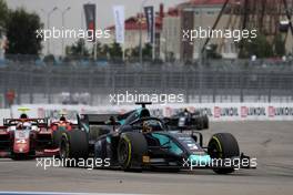 Race 2, Alexander Albon (THA) DAMS 30.09.2018. FIA Formula 2 Championship, Rd 11, Sochi, Russia, Sunday.