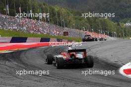 Race 1, Leonardo Pulcini (ITA) Campos Racing 30.06.2018. GP3 Series, Rd 3, Spielberg, Austria, Saturday.