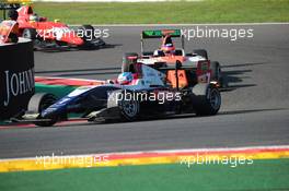 Race 2, Ryan Tveter (USA) Trident 26.08.2018. GP3 Series, Rd 6, Spa-Francorchamps, Belgium, Sunday.