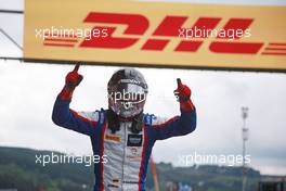 Race 1, David Beckmann (GER) Trident race winner 25.08.2018. GP3 Series, Rd 6, Spa-Francorchamps, Belgium, Saturday.