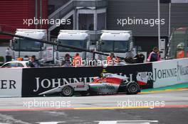 Race 1, Simo Laaksonen (FIN) Campos Racing 25.08.2018. GP3 Series, Rd 6, Spa-Francorchamps, Belgium, Saturday.
