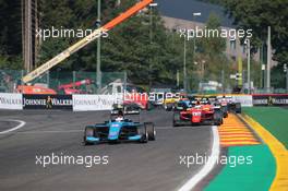 Race 2, Juan Manuel Correa (USA) Jenzer Motorsport 26.08.2018. GP3 Series, Rd 6, Spa-Francorchamps, Belgium, Sunday.