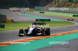 Race 1, Ryan Tveter (USA) Trident 25.08.2018. GP3 Series, Rd 6, Spa-Francorchamps, Belgium, Saturday.