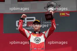Race 1, Nikita Mazepin (RUS) ART Grand Prix race winner 12.05.2018. GP3 Series, Rd 1, Barcelona, Spain, Saturday.