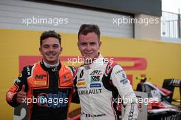 Race 1, Dorian Boccolacci (FRA) MP Motorsport race winner and 2nd place Anthoine Hubert (FRA) ART Grand Prix 23.06.2018. GP3 Series, Rd 2, Paul Ricard, France, Saturday.