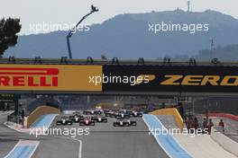 Race 2, Start of the race 24.06.2018. GP3 Series, Rd 2, Paul Ricard, France, Sunday.