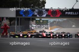 Race 1, Start of the race 23.06.2018. GP3 Series, Rd 2, Paul Ricard, France, Saturday.