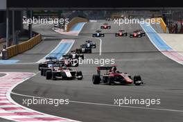 Race 2, Nikita Mazepin (RUS) ART Grand Prix 24.06.2018. GP3 Series, Rd 2, Paul Ricard, France, Sunday.