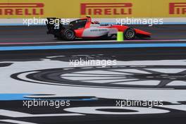 Race 2, Christian Lundgaard (SUI) MP Motorsport 24.06.2018. GP3 Series, Rd 2, Paul Ricard, France, Sunday.