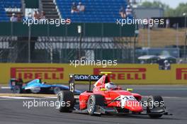 Julien Falchero(FRA) - Arden International 06.07.2018. GP3 Series, Rd 4, Silverstone, England, Friday.