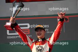 Race 1, Nikita Mazepin (RUS) ART Grand Prix race winner 28.07.2018. GP3 Series, Rd 5, Budapest, Hungary, Saturday.