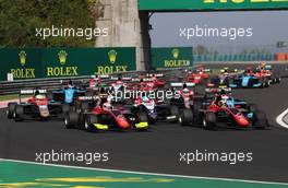 Race 2, Start of the race 29.07.2018. GP3 Series, Rd 5, Budapest, Hungary, Sunday.