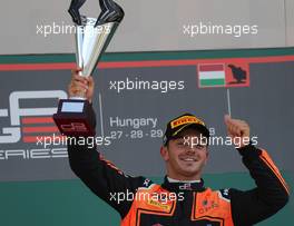 Race 2, Dorian Boccolacci (FRA) MP Motorsport race winner 29.07.2018. GP3 Series, Rd 5, Budapest, Hungary, Sunday.