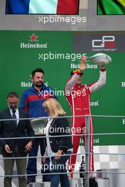 Race 2, 2nd place Giuliano Alesi (FRA) Trident 02.09.2018. GP3 Series, Rd 7, Monza, Italy, Sunday.