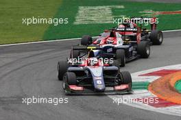 Race 2, Giuliano Alesi (FRA) Trident leads Pedro Piquet (BRA) Trident 02.09.2018. GP3 Series, Rd 7, Monza, Italy, Sunday.