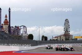 Race 2, Giuliano Alesi (FRA) Trident 30.09.2018. GP3 Series, Rd 8, Sochi, Russia, Sunday.