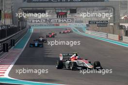 Race 2, Simo Laaksonen (FIN) Campos Racing 25.11.2018. GP3 Series, Rd 9, Yas Marina Circuit, Abu Dhabi, UAE, Sunday.