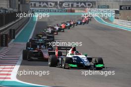 Race 1, David Beckmann (GER) Trident 24.11.2018. GP3 Series, Rd 9, Yas Marina Circuit, Abu Dhabi, UAE, Saturday.