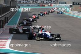 Race 1, Ryan Tveter (USA) Trident 24.11.2018. GP3 Series, Rd 9, Yas Marina Circuit, Abu Dhabi, UAE, Saturday.