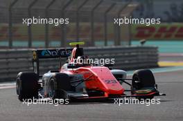 Qualifying, Devlin Defrancesco (CAN) MP Motorsport 23.11.2018. GP3 Series, Rd 9, Yas Marina Circuit, Abu Dhabi, UAE, Friday.