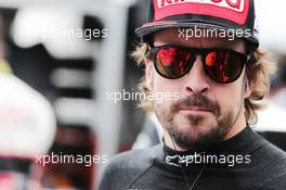 Fernando Alonso (ESP) Toyota Gazoo Racing. 13.06.2018. FIA World Endurance Championship, Le Mans 24 Hours, Practice, Le Mans, France. Wednesday.