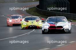 Martin Tomczyk (GER) /  Nicky Catsburg (NLD) / Philipp Eng (AUT) #81 BMW Team MTEK, BMW M8 GTE. 13.06.2018. FIA World Endurance Championship, Le Mans 24 Hours, Practice, Le Mans, France. Wednesday.