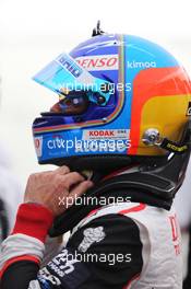 Fernando Alonso (ESP) Toyota Gazoo Racing. 13.06.2018. FIA World Endurance Championship, Le Mans 24 Hours, Practice, Le Mans, France. Wednesday.