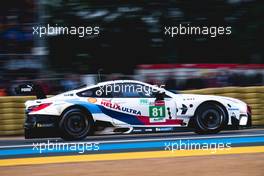 Martin Tomczyk (GER) /  Nicky Catsburg (NLD) / Philipp Eng (AUT) #81 BMW Team MTEK, BMW M8 GTE. 14.06.2018. FIA World Endurance Championship, Le Mans 24 Hours, Qualifying, Le Mans, France. Thursday.