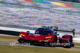 77 Mazda Team Joest, Mazda DPi, Oliver Jarvis, Tristan Nunez, Rene Rast.  6-07.01.2018 IMSA Weathertech Series ROAR 24 Hrs of Daytona Testing, Daytona International Speedway