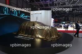 Car Covered 06-07.03.2018. Geneva International Motor Show, Geneva, Switzerland.