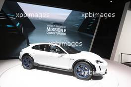 Porsche Mission E Cross Turismo 06-07.03.2018. Geneva International Motor Show, Geneva, Switzerland.