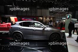 Alfa Romeo Stelvio Nurburgring 06-07.03.2018. Geneva International Motor Show, Geneva, Switzerland.