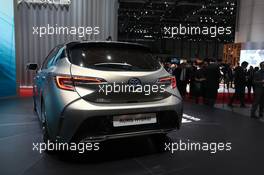 Toyota Auris 06-07.03.2018. Geneva International Motor Show, Geneva, Switzerland.