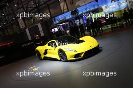 Hennesy Venom F5 06-07.03.2018. Geneva International Motor Show, Geneva, Switzerland.