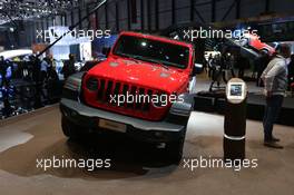 Jeep Wrangler 06-07.03.2018. Geneva International Motor Show, Geneva, Switzerland.