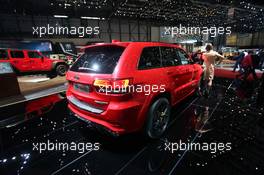 Jeep Grand Cherokee Trackhawk 06-07.03.2018. Geneva International Motor Show, Geneva, Switzerland.