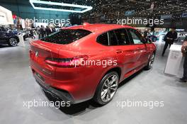 BMW X4 06-07.03.2018. Geneva International Motor Show, Geneva, Switzerland.