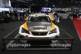 Seat Leon TCR 06-07.03.2018. Geneva International Motor Show, Geneva, Switzerland.