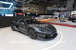 Rima Concept two 06-07.03.2018. Geneva International Motor Show, Geneva, Switzerland.