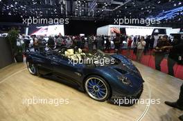 Pagani Zonda Barchetta 06-07.03.2018. Geneva International Motor Show, Geneva, Switzerland.