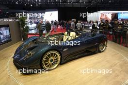 Pagani Zonda Barchetta 06-07.03.2018. Geneva International Motor Show, Geneva, Switzerland.