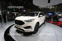 Ford Edge 06-07.03.2018. Geneva International Motor Show, Geneva, Switzerland.