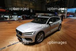 Volvo V60 06-07.03.2018. Geneva International Motor Show, Geneva, Switzerland.