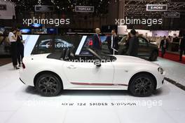 Fiat 124 Spider S-Line 06-07.03.2018. Geneva International Motor Show, Geneva, Switzerland.
