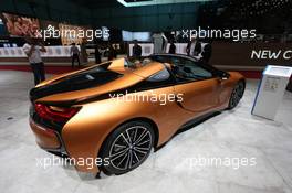 BMW I8 Roadster 06-07.03.2018. Geneva International Motor Show, Geneva, Switzerland.