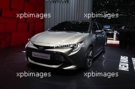 Toyota Auris 06-07.03.2018. Geneva International Motor Show, Geneva, Switzerland.