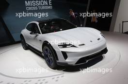 Porsche Mission E Cross Turismo 06-07.03.2018. Geneva International Motor Show, Geneva, Switzerland.