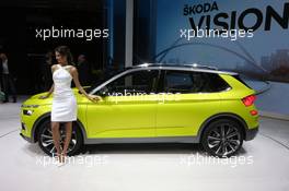 Skoda Vision X cc 06-07.03.2018. Geneva International Motor Show, Geneva, Switzerland.