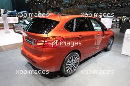 Bmw 2 Active Tourer e 06-07.03.2018. Geneva International Motor Show, Geneva, Switzerland.